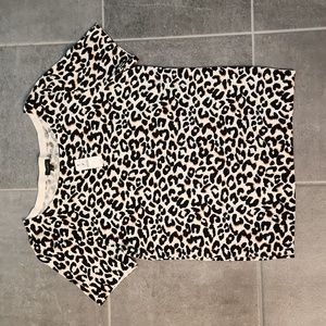 Talbots Leopard Print Sweater